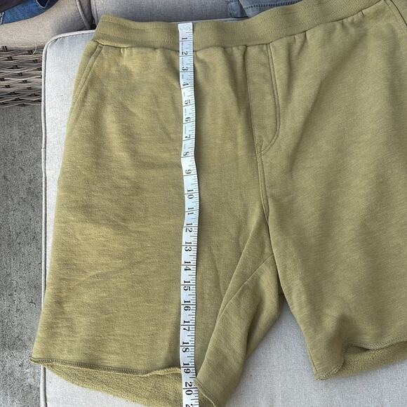 Volcom "true to this" green cotton pull-on comfort shorts size large - Picture 6 of 9